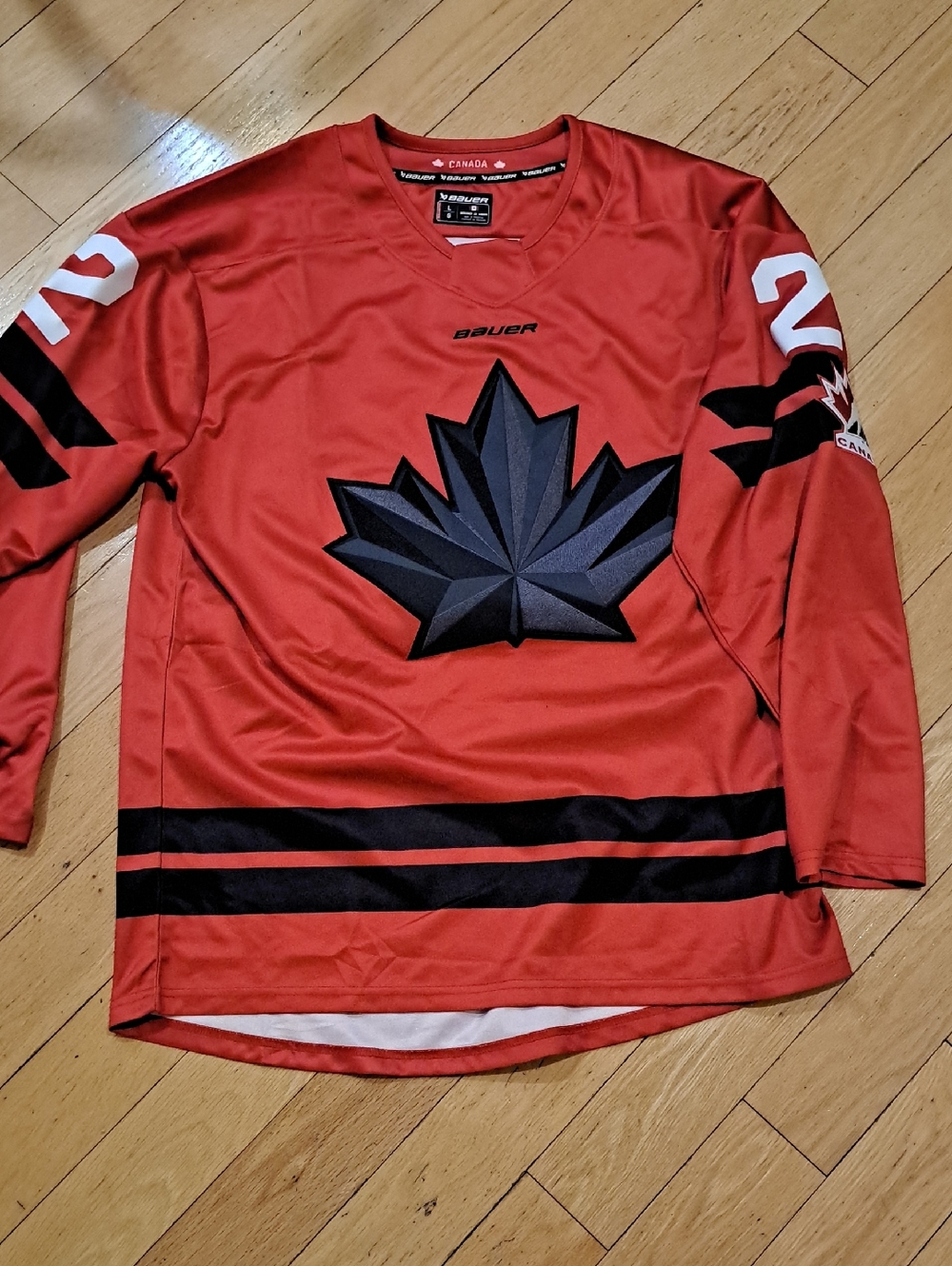 Northeastern Hockey Jersey Large